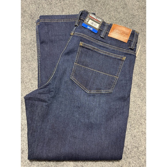 Kirkland Signature Other - Kirkland Signature Men's Comfort Stretch Jeans 36x29 Dark Wash Blue Denim NWT